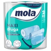 Mola Ultra chłonne Maxi Dłuuugie Ręczniki papierowe 2 rolki