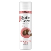 Gillette Satin Care Żel do golenia dla kobiet, Shea Butter Silk, 200ml