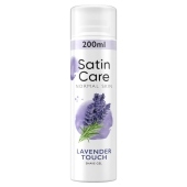 Gillette Satin Care Żel do golenia dla kobiet, Lavender Touch, 200ml