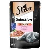 Sheba Selection Mokra karma dla dorosłych kotów z łososiem 85 g