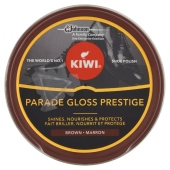 Kiwi Parade Gloss Prestige Pasta do butów brązowa 50 ml