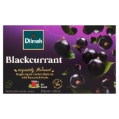 Dilmah Cejlońska czarna herbata z aromatem czarnej porzeczki 30 g (20 torebek)