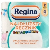 Regina Najdłuższy Ręcznik uniwersalny dekorowany 2 rolki