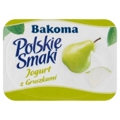 Bakoma Polskie Smaki Jogurt z gruszkami 120 g