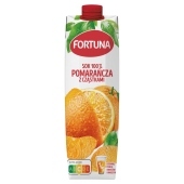 Fortuna Sok 100% pomarańcza z cząstkami 1 l