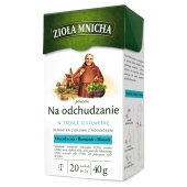 Big-Active Zioła Mnicha Na odchudzanie Herbatka ziołowa 40 g (20 x 2 g)
