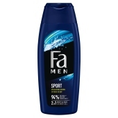 Fa Men Sport Żel pod prysznic z formułą 2w1 o zapachu zielonych cytrusów 400 ml
