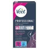 Veet Easy-Gel Plastry z woskiem skóra normalna 12 sztuk i 2 chusteczki