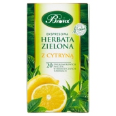 Bifix Herbata zielona ekspresowa z cytryną 40 g (20 x 2 g)