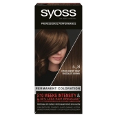 Syoss Permanent Coloration Farba do włosów trwale koloryzująca 4-8 czekoladowy brąz