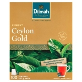 Dilmah Finest Ceylon Gold Klasyczna czarna herbata 200 g (100 x 2 g)