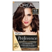 L'Oréal Paris Préférence Farba do włosów intensywny głęboki brąz 4.15 Caracas