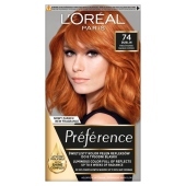 L'Oréal Paris Préférence Farba do włosów miedź mango 74 Dublin