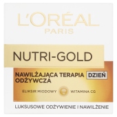 L&#39;Oréal Paris Nutri Gold Nawilżająca terapia odżywcza na dzień 50 ml