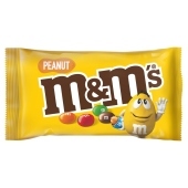 M&M&#39;s Peanut Orzeszki ziemne oblane czekoladą w kolorowych skorupkach 45 g