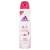 Adidas 6in1 Cool & Care Dezodorant antyperspirant w sprayu dla kobiet 150 ml