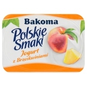 Bakoma Polskie Smaki Jogurt z brzoskwiniami 140 g