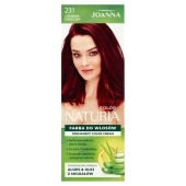 Joanna Naturia Color Farba do włosów czerwona porzeczka 231