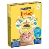 Friskies Sterilized Karma dla kotów z łososiem i warzywami 300 g