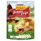 Friskies Beggin&#39; Strips Karma dla psów o smaku bekonu 120 g (7 sztuk)
