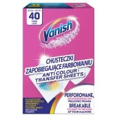 Vanish Color Protect Chusteczki zapobiegające farbowaniu 20 sztuk