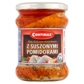 Contimax Filety śledziowe marynowane z suszonymi pomidorami 400 g