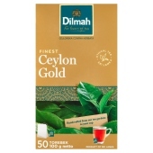 Dilmah Finest Ceylon Gold Klasyczna czarna herbata 100 g (50 x 2 g)