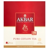 Akbar Pure Ceylon Herbata czarna 200 g (100 torebek)