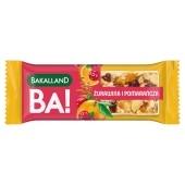 Bakalland Ba! żurawina & pomarańcza Baton zbożowy 40 g