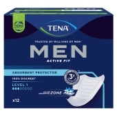 TENA Men Level 1 Protection Wkłady anatomiczne 12 sztuk