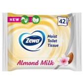 Zewa Moist Almond Milk Chusteczki toaletowe 42 sztuki