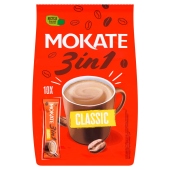 Mokate 3in1 Classic Rozpuszczalny napój kawowy w proszku 170 g (10 x 17 g)