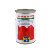 ECO+ Pomidory całe bez skórki 400g