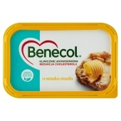 Benecol Tłuszcz do smarowania z dodatkiem stanoli roślinnych o smaku masła 400 g