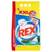 Rex XXL Proszek do prania tkanin białych amazońska świeżość 6 kg (80 prań)
