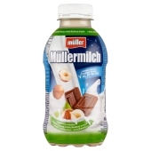 Müller Müllermilch Napój mleczny o smaku czekoladowo-orzechowym 377 ml