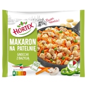 Hortex Makaron na patelnię gnocchi z sosem maślano-ziołowym 450 g