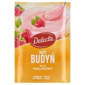 Delecta Budyń smak malinowy 64 g