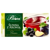 Bifix Premium śliwka z aronią Herbatka owocowa 40 g (20 saszetek)
