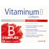 Colfarm Vitaminum B Complex Suplement diety 60 tabletek