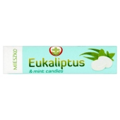 Mieszko Eukaliptus Karmelki twarde z olejkiem eukaliptusowym i miętowym 32 g