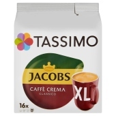 Tassimo Jacobs Caffè Crema Classico XL Kawa mielona 132,8 g (16 kapsułek)