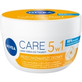 NIVEA Care 3w1 Lekki krem do twarzy przeciwzmarszczkowy 100 ml