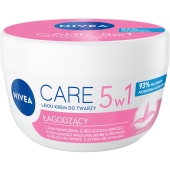 NIVEA Care 3w1 Lekki krem do twarzy łagodzący 100 ml
