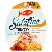 GRAAL Salatino Tuńczyk z kaszą jaglaną ciecierzycą i suszonymi pomidorami 160 g
