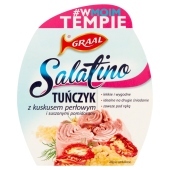 GRAAL Salatino Tuńczyk z kuskusem perłowym i suszonymi pomidorami 160 g
