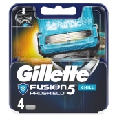 Gillette Fusion5 ProShield Ostrza wymienne do maszynki x 4