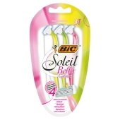 BiC Soleil Bella Colours Maszynka do golenia 3 sztuki