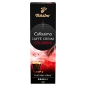 Tchibo Cafissimo Caffe Crema Colombia Kawa palona mielona w kapsułkach 80 g (10 x 8 g)