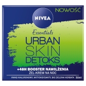 NIVEA Essentials Urban Skin Detoks Żel-krem na noc 50 ml